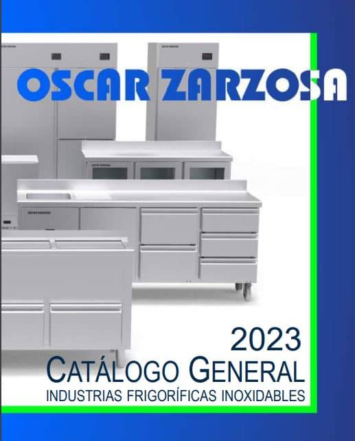 CATÁLOGO OSCAR ZARZOSA MOBILIARIO INOX 2023